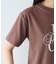 フロッキープリントTシャツ