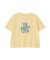 フロッキープリントTシャツ