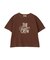 フロッキープリントTシャツ
