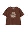 フロッキープリントTシャツ