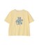 フロッキープリントTシャツ