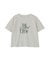 フロッキープリントTシャツ