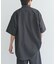 接触冷感/吸水速乾/UVカット Fluxaire オーバーサイズレギュラーカラーシャツ