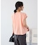 フレンチスリーブパネルプルオーバー