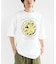 接触冷感フルーツ柄半袖Tシャツ