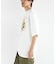 接触冷感フルーツ柄半袖Tシャツ