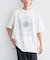 フラワープリントグラフィックTシャツ