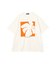 フラワープリントグラフィックTシャツ