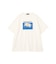 フラワープリントグラフィックTシャツ