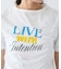 シャーリングプリントTシャツ