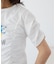 シャーリングプリントTシャツ