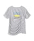 シャーリングプリントTシャツ