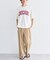 カレッジロゴグラフィックTシャツ