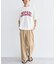 カレッジロゴグラフィックTシャツ