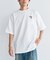 接触冷感ワンポイント刺繍半袖Tシャツ