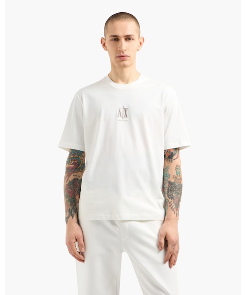A|X アルマーニ エクスチェンジ】ICON 半袖クルーネックTシャツ