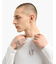 【A|X アルマーニ エクスチェンジ】ICON 長袖クルーネックTシャツ