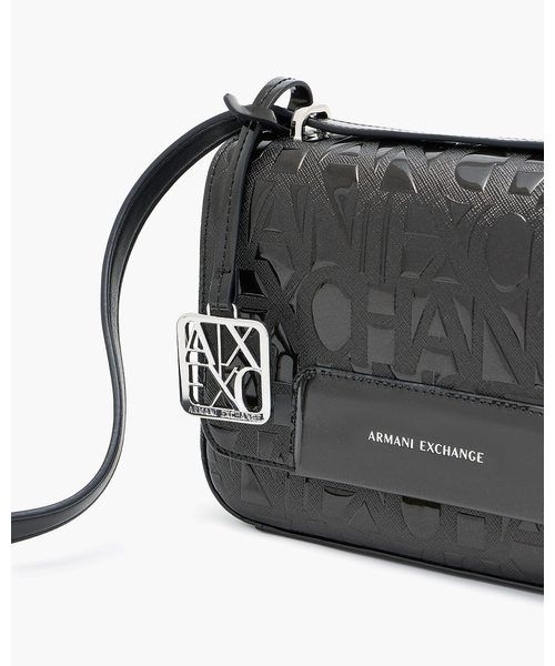 A|X アルマーニ エクスチェンジ】オールオーバーエンボスロゴ ミニ