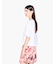 【A|X アルマーニ エクスチェンジ】AXロゴ クロップド 半袖クルーネックTシャツ