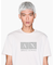 【A|X アルマーニ エクスチェンジ】エンブロイダードボックスロゴ 半袖クルーネックTシャツ/REGULAR