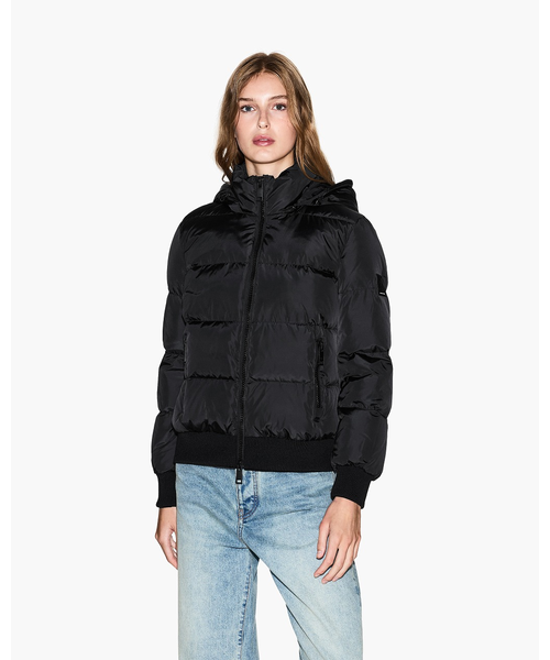 A|X アルマーニ エクスチェンジ】ICON リアルダウンショートジャケット