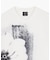 【A|X アルマーニ エクスチェンジ】フラワープリント コンフォートフィット 半袖クルーネックTシャツ