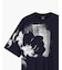 【A|X アルマーニ エクスチェンジ】フラワープリント コンフォートフィット 半袖クルーネックTシャツ