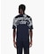 【A|X アルマーニ エクスチェンジ】バックロゴ ルーズフィット 半袖クルーネックTシャツ