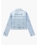 【A|X アルマーニ エクスチェンジ】リジッドデニム ダブルブレストジャケット