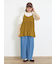 カットジャカードキャミチュニック