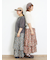 柄アソート裾重ねスカート