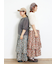 柄アソート裾重ねスカート