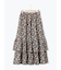柄アソート裾重ねスカート