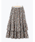 柄アソート裾重ねスカート