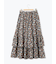 柄アソート裾重ねスカート
