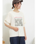 転写プリント袖タックTシャツ