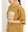 転写プリント袖タックTシャツ