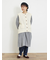 ケーブル編みニットベスト