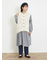 ケーブル編みニットベスト