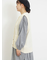 ケーブル編みニットベスト