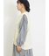 ケーブル編みニットベスト
