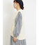 ケーブル編みニットベスト