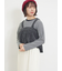 2WAYニットビスチェセットトップス