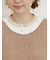 Vネック裾フリル前後2WAYニットベスト