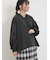 袖タックスキッパーフーディー