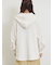 袖タックスキッパーフーディー