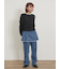 スカートセットデニムパンツ