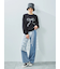 【M/Lサイズ】レーススカートセットデニムパンツ