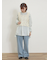 【M/Lサイズ】レーススカートセットデニムパンツ