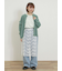 【M/Lサイズ】レーススカートセットデニムパンツ